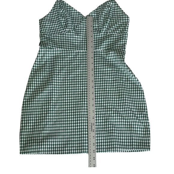 Hurley Sample Piece‎ Spaghetti Strap Checkered Dress Size Small - Picture 13 of 16